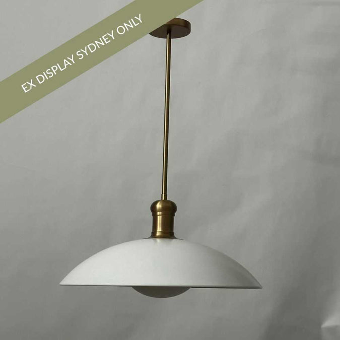Damir Pendant - White - OUTLET NSW