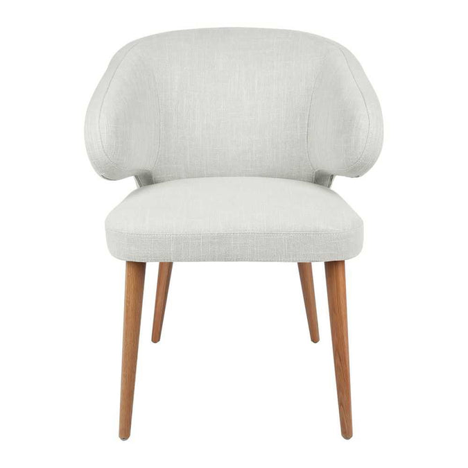 Harlow Natural Dining Chair - Natural Linen