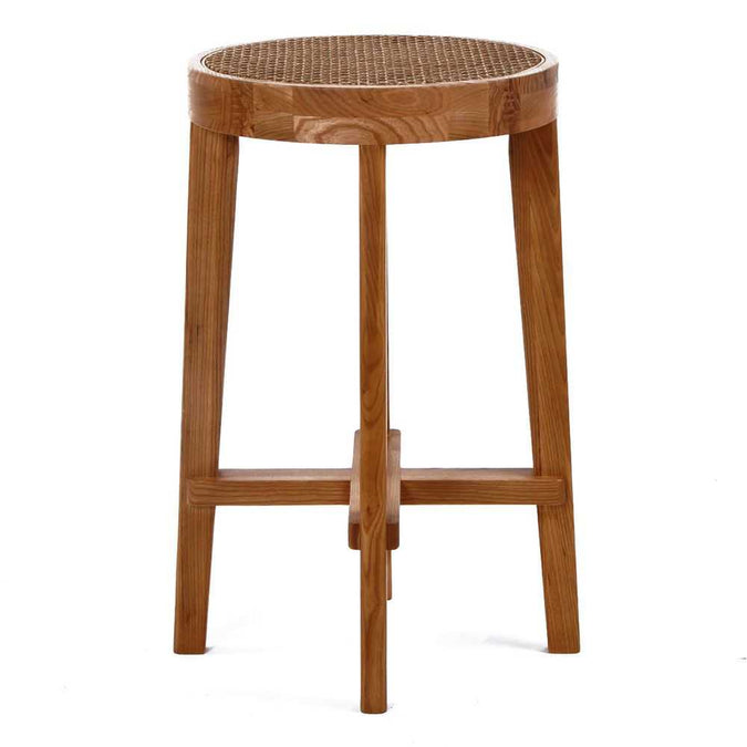 Cape Byron Rattan Kitchen Stool - Natural