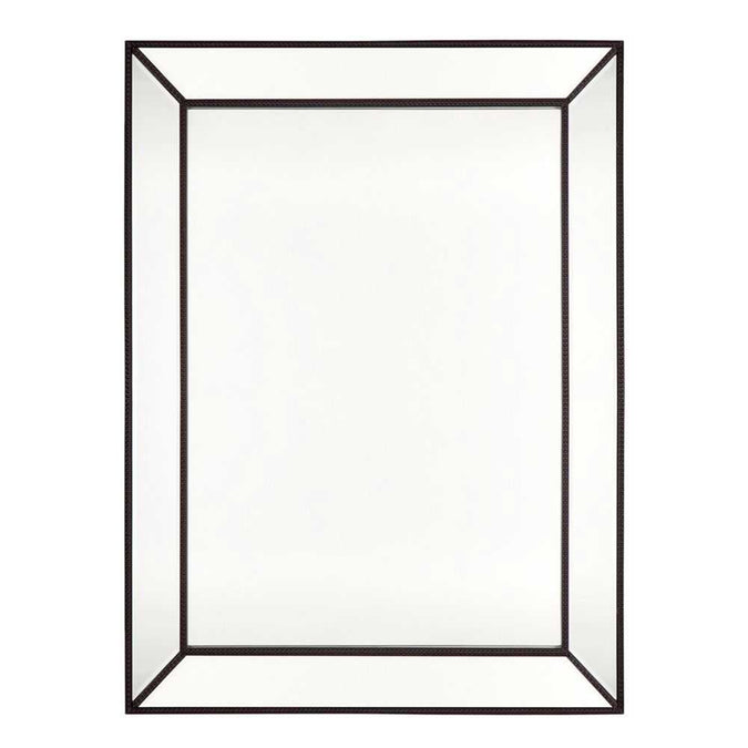Zeta Wall Mirror - Large Black