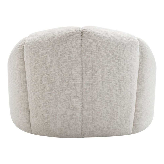 Avalon Swivel Occasional Chair - Cream Chenille