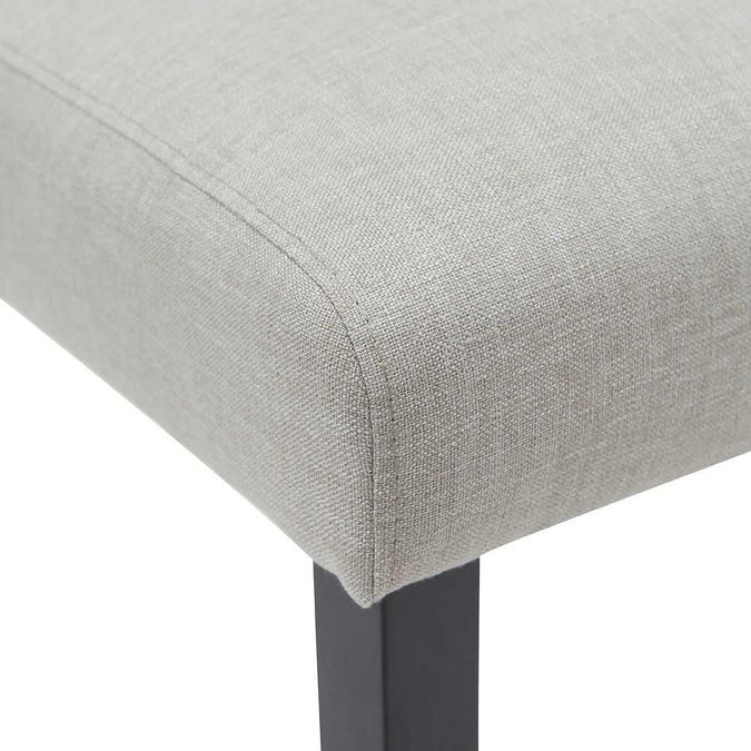 Christie Dining Chair Set of 2 - Taupe - OUTLET NSW
