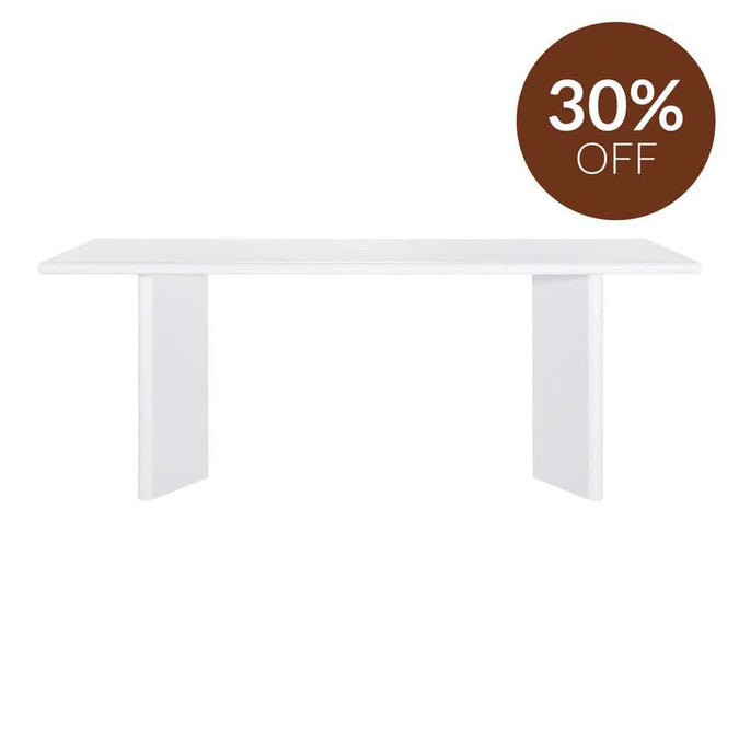 Montauk Dining Table - 2m White - - Eleganté
