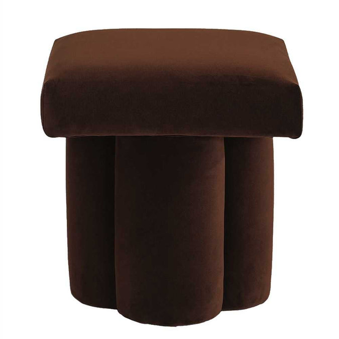 Ace Stool - Dark Chocolate Velvet