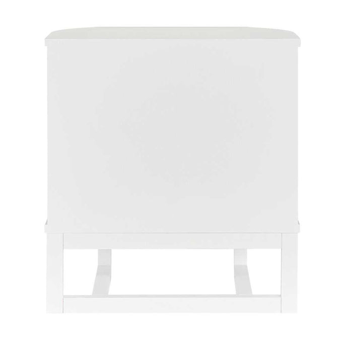 Theodore Bedside Table - Small White