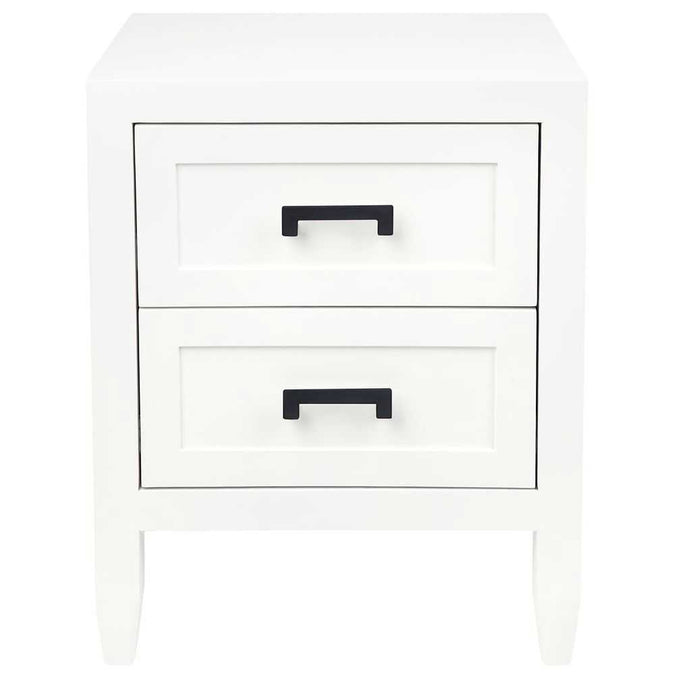 Soloman Bedside Table - Small White