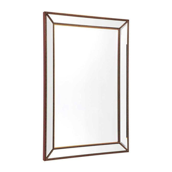 Zeta Wall Mirror - Medium Antique Gold