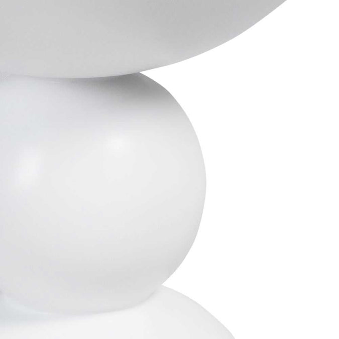 Ravello Side Table - White - - Eleganté