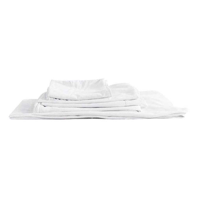 Birkshire 2 Seater Slip Cover Sofa - White Linen