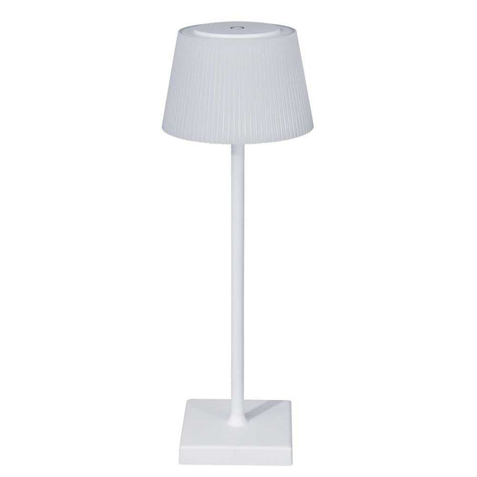 Tate Rechargeable Touch Lamp - White