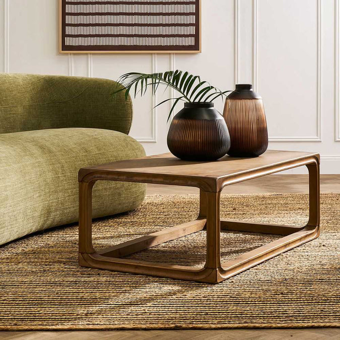 Cadie Coffee Table - Walnut - - Eleganté