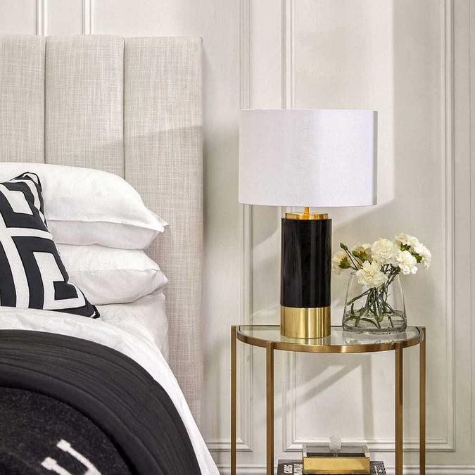 Soho King Bedhead - Off White Linen - - Eleganté