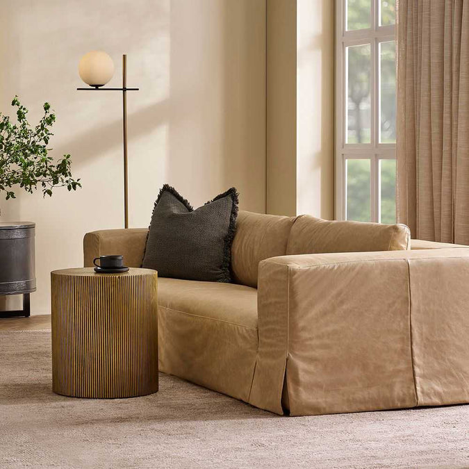 Chadwick Side Table - Brass - - Eleganté