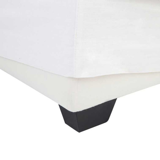 Birkshire Slip Cover Occasional Chair - White Linen - - Eleganté