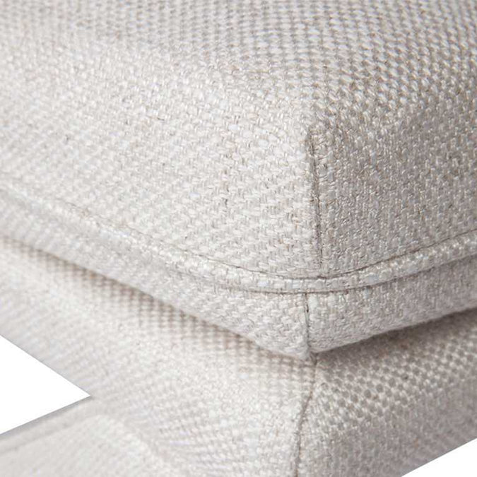 Candace Stool - Natural Linen - - Eleganté