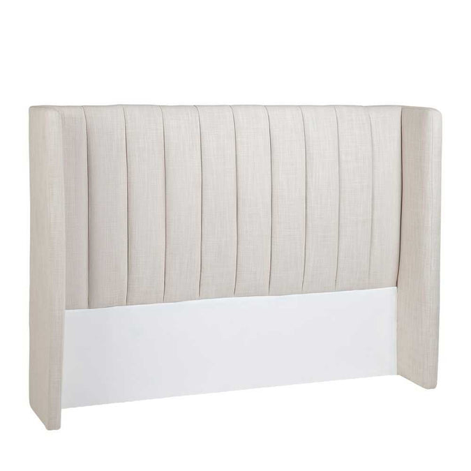 Central Park Queen Bedhead - Natural Linen - - Eleganté
