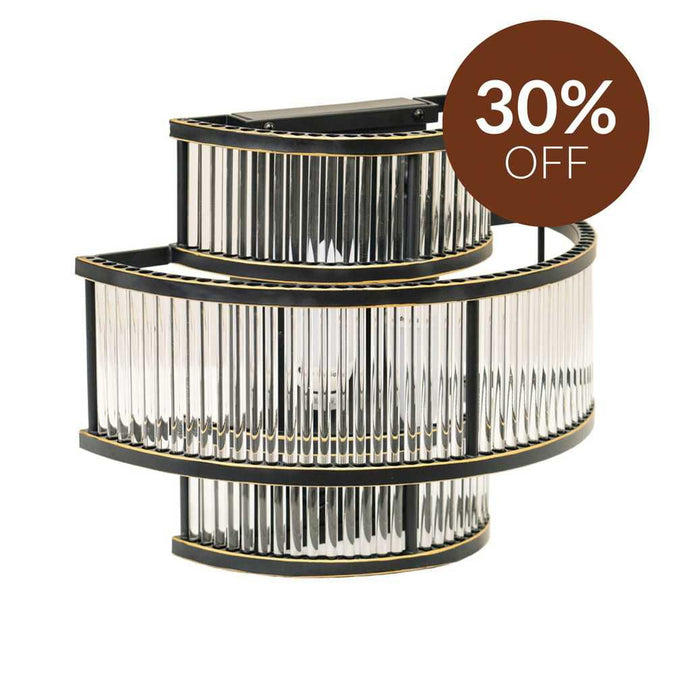 Fontaine Wall Sconce - Antique Black