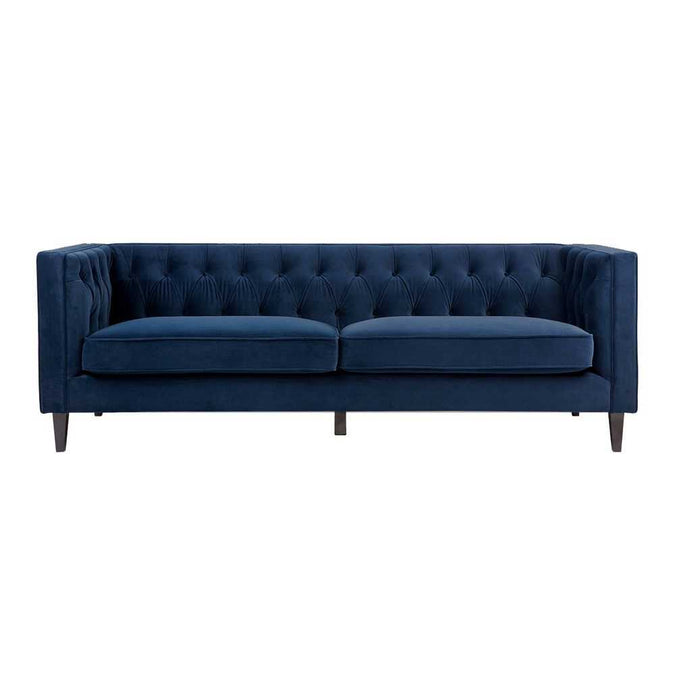 Plush Upholstery Swatch - Navy Velvet