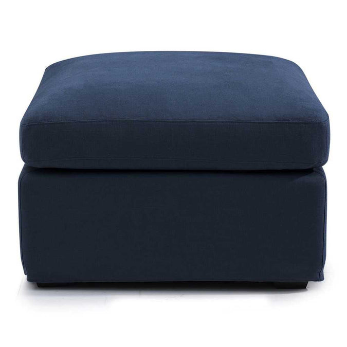 Dynasty Upholstery Swatch - Navy Linen