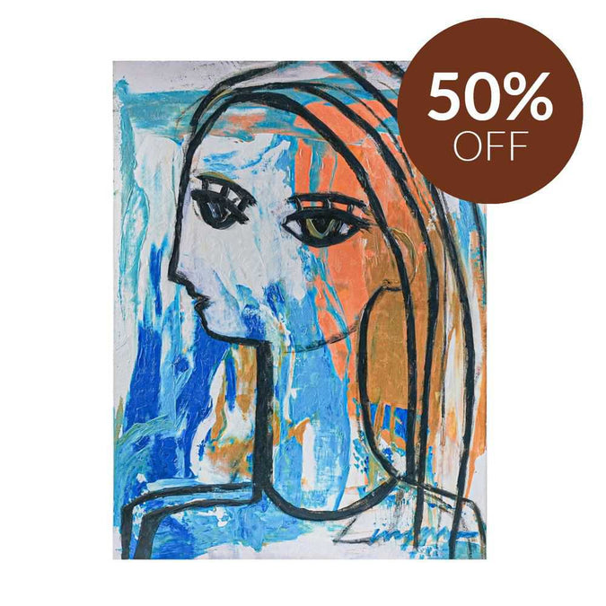 Gaze Enhanced Canvas Print - - Eleganté