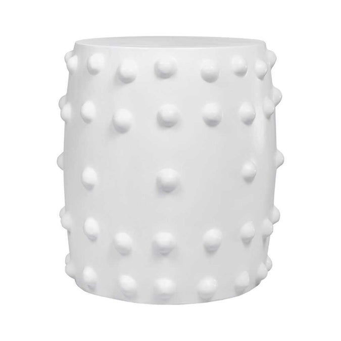 Otto Concrete Stool - White - - Eleganté