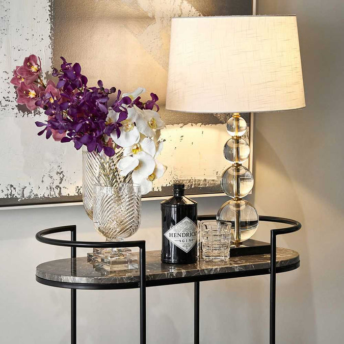 Gabrielle Crystal Table Lamp - - Eleganté