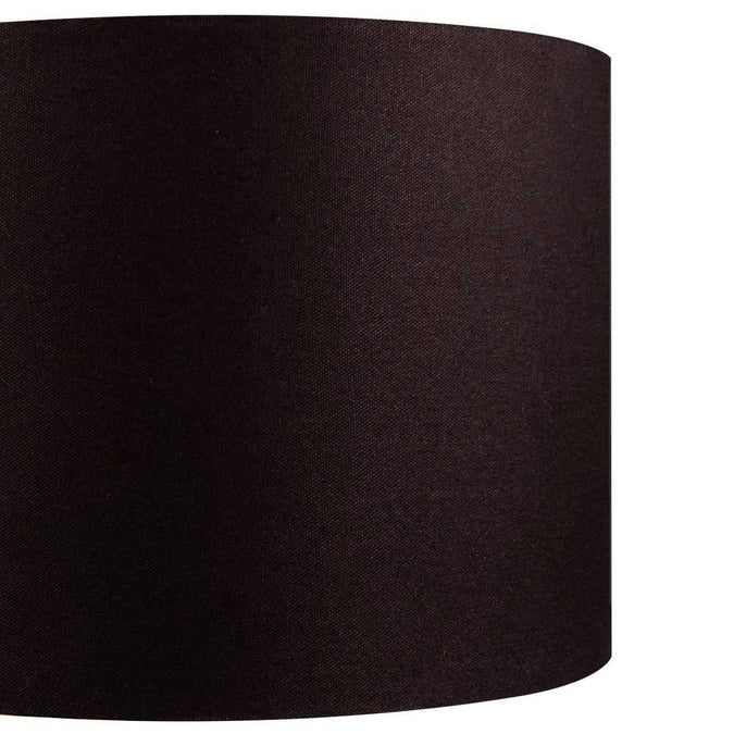 Paola Table Drum Shade - Black - - Eleganté