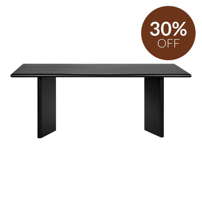 Montauk Dining Table - 2m Black - - Eleganté