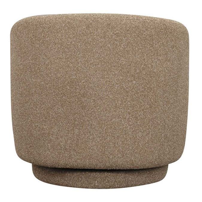 Holly Swivel Arm Chair - Cocoa Mocha - - Eleganté