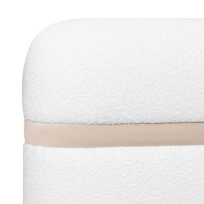 The Curve Queen Bedhead - White Boucle - - Eleganté