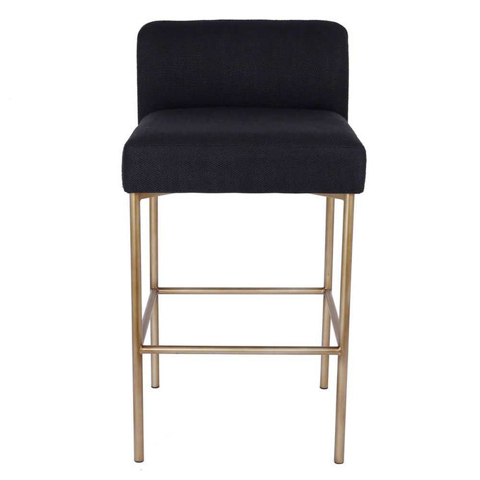 Miracle Upholstery Swatch - Black Linen - - Eleganté