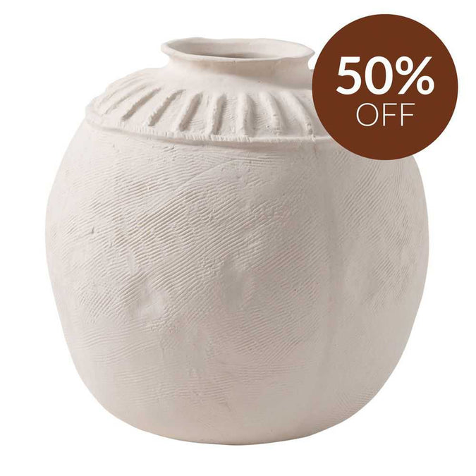 Jade Porcelain Decorative Vase - Large