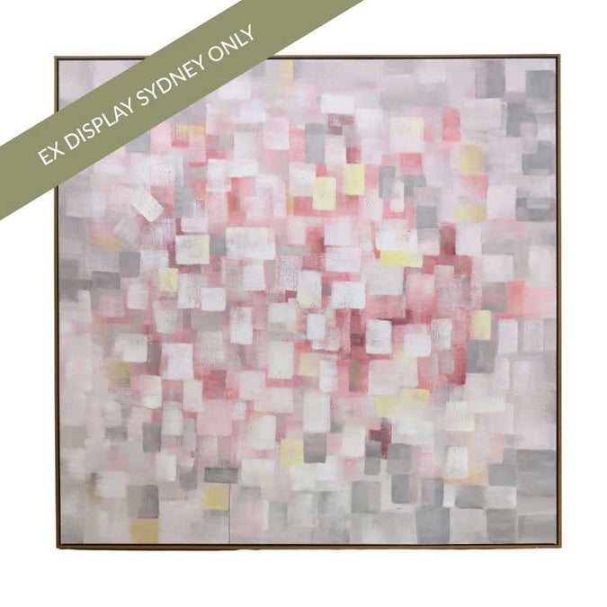 Lustre Oil On Canvas Painting - OUTLET NSW