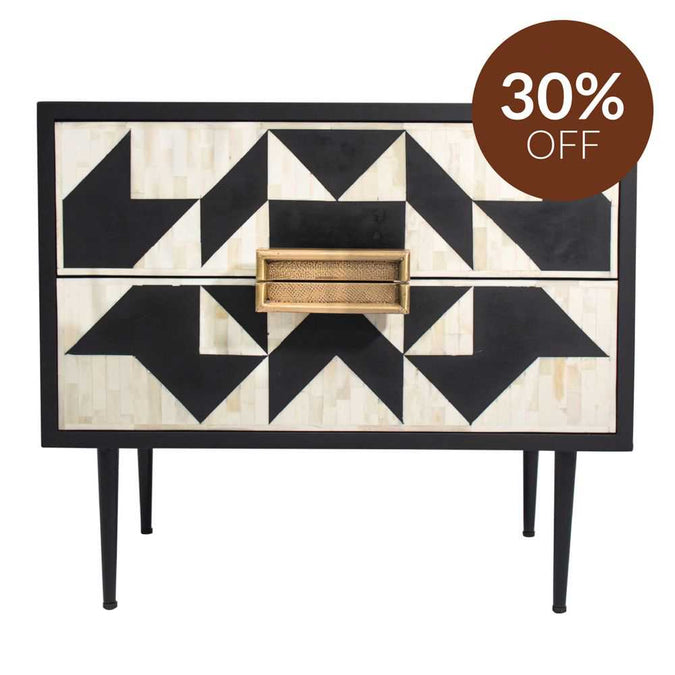 Huxley Bedside Table - - Eleganté