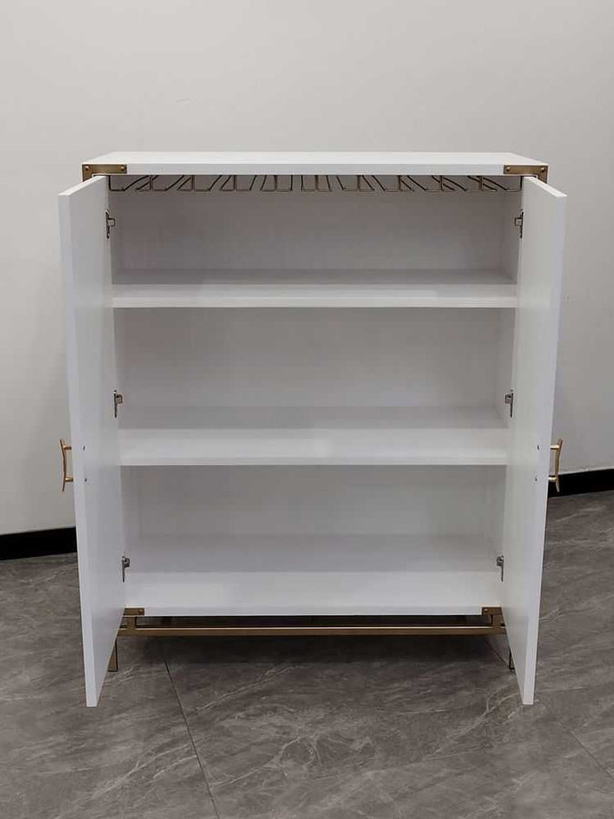Bonnet Bar Cabinet - White - OUTLET NSW