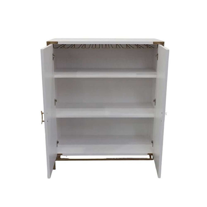 Bonnet Bar Cabinet - White - OUTLET NSW
