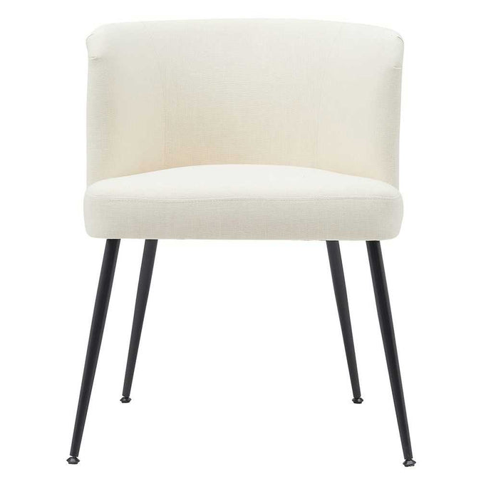 Whitney Dining Chair Set of 2 - Off White - - Eleganté
