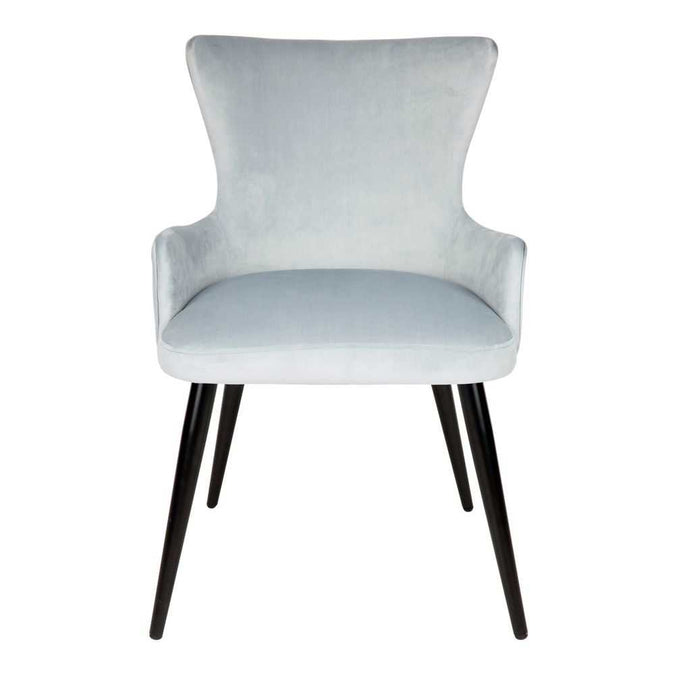 Dorsett Dining Chair - Cloud Blue Velvet - OUTLET NSW 1 CHAIR ONLY