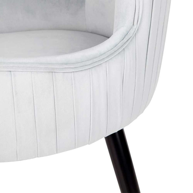 Dorsett Dining Chair - Cloud Blue Velvet - OUTLET NSW 1 CHAIR ONLY