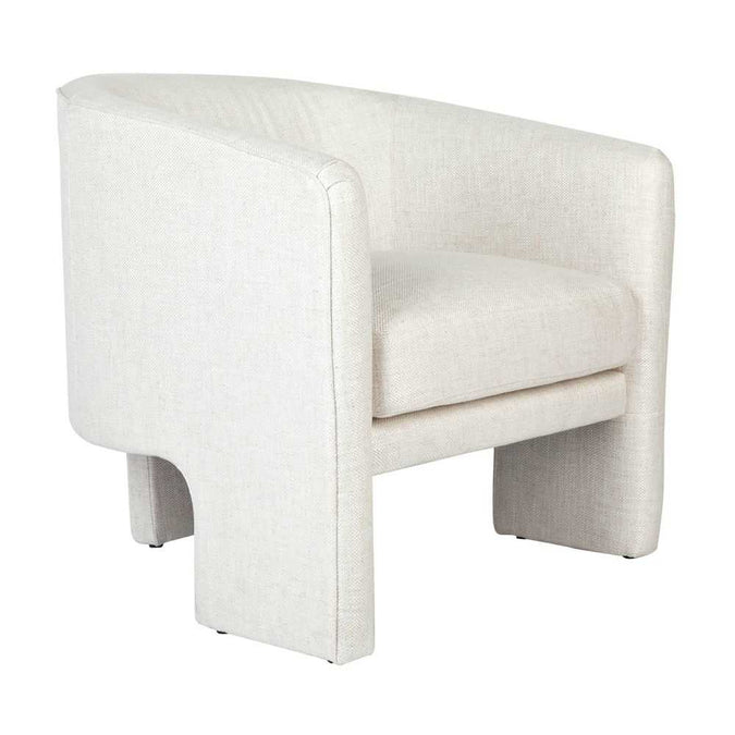 Kylie Arm Chair - Natural Linen - - Eleganté