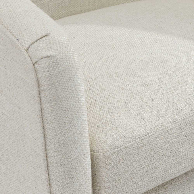 Kylie Arm Chair - Natural Linen - - Eleganté
