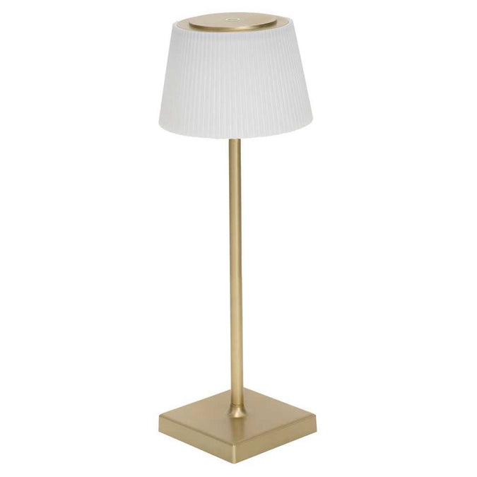Tate Rechargeable Touch Lamp - Gold - OUTLET NSW