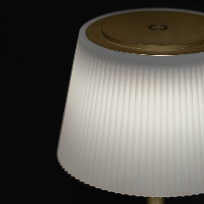 Tate Rechargeable Touch Lamp - Gold - OUTLET NSW