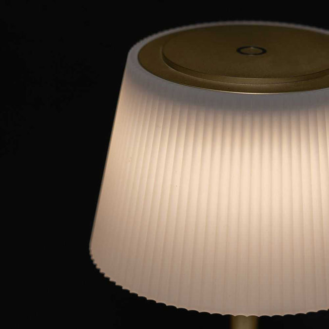 Tate Rechargeable Touch Lamp - Gold - OUTLET NSW