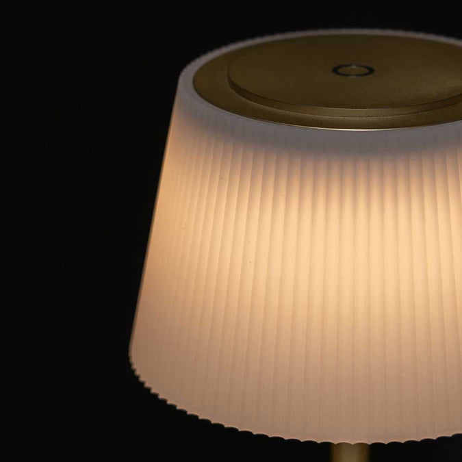 Tate Rechargeable Touch Lamp - Gold - OUTLET NSW