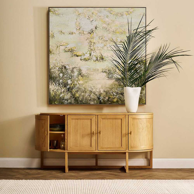 Theodore Buffet - Natural Oak - - Eleganté