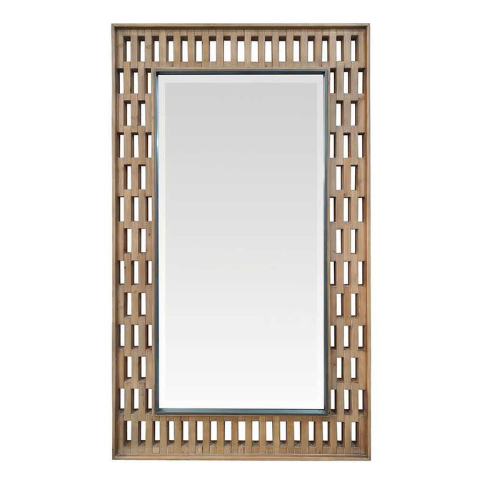 Appin Floor Mirror - Natural - - Eleganté