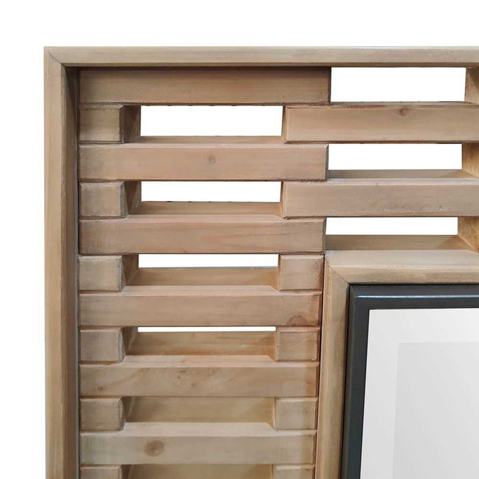 Appin Floor Mirror - Natural - - Eleganté