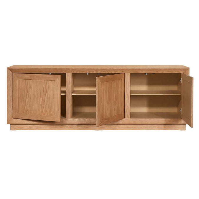 Balmain Buffet - Large Natural Oak - - Eleganté