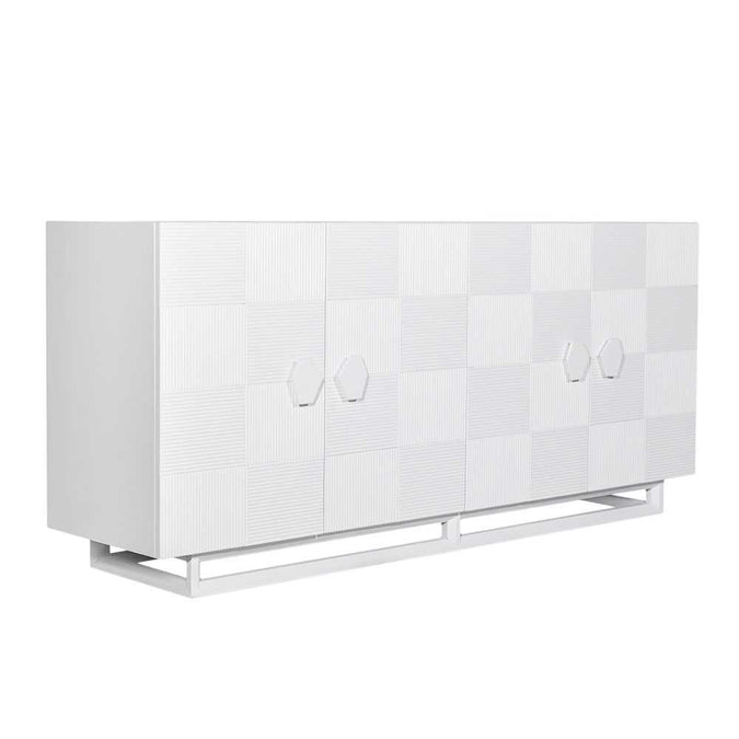 Alton Buffet - White - - Eleganté